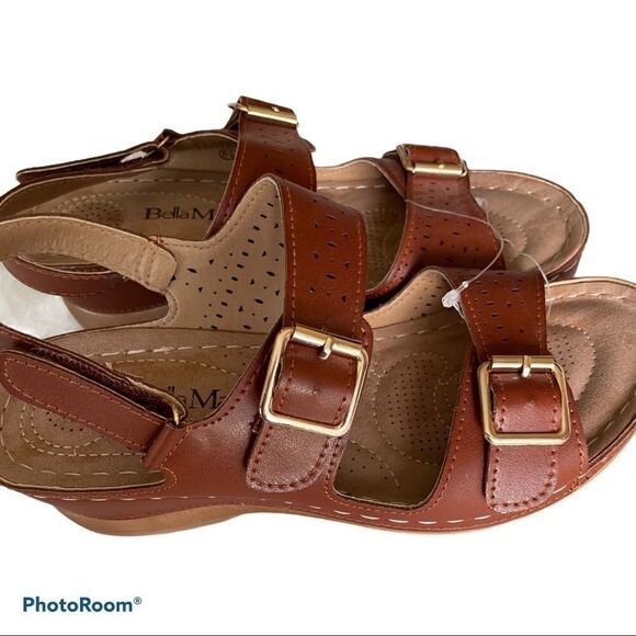 Bella Marie Comfort Sandals! size 6.5 or 6 1/2 - Picture 3 of 6